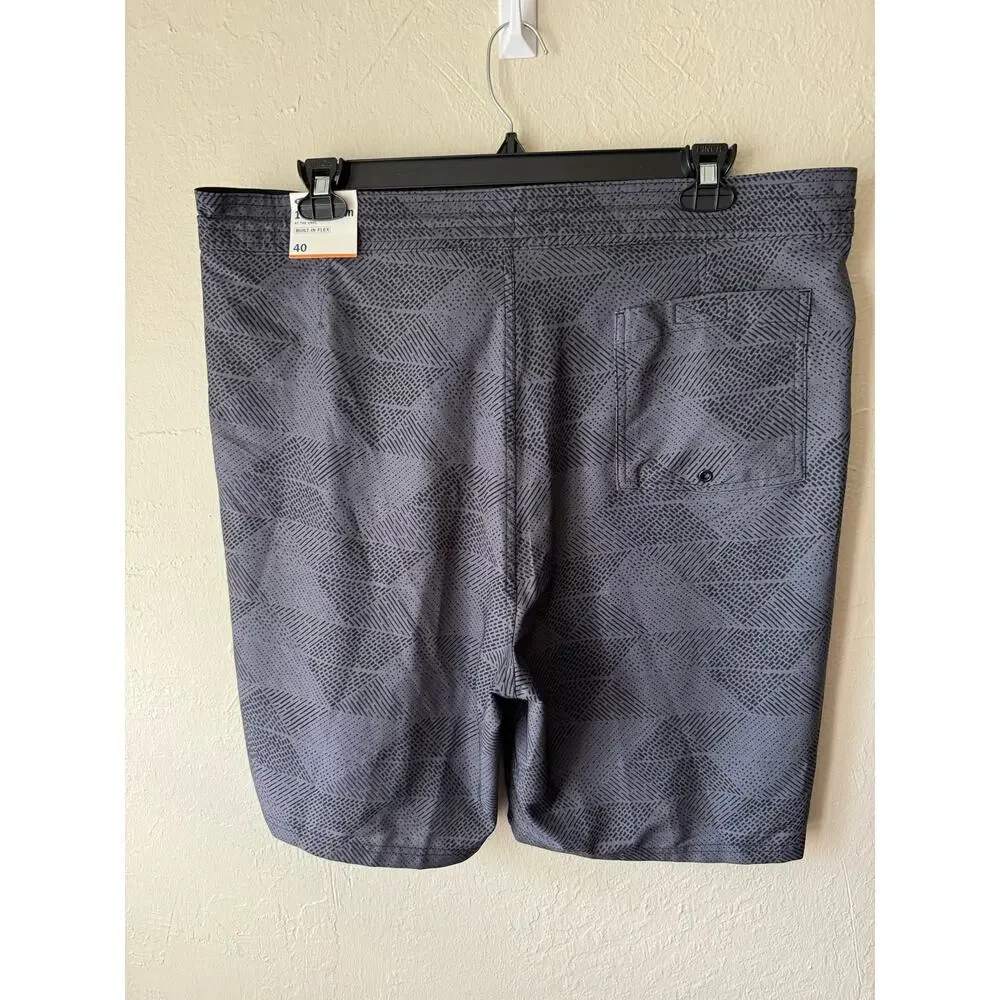 NWT Men's Swim Suit Shorts with Built in Flex Inseam 10 , Size 40 (XL)